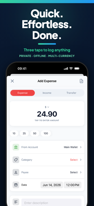 ManualFlow: Finance Tracker Screenshot 3 of 7