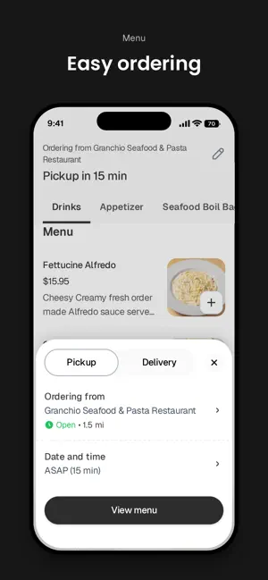 Granchio Seafood & Pasta screenshot 3