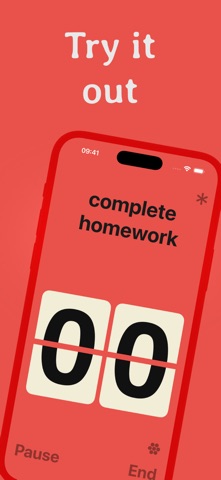 Pretty Pomodoro iPhone screenshot