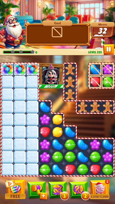 Christmas Magic: Match 3 Game Screenshot