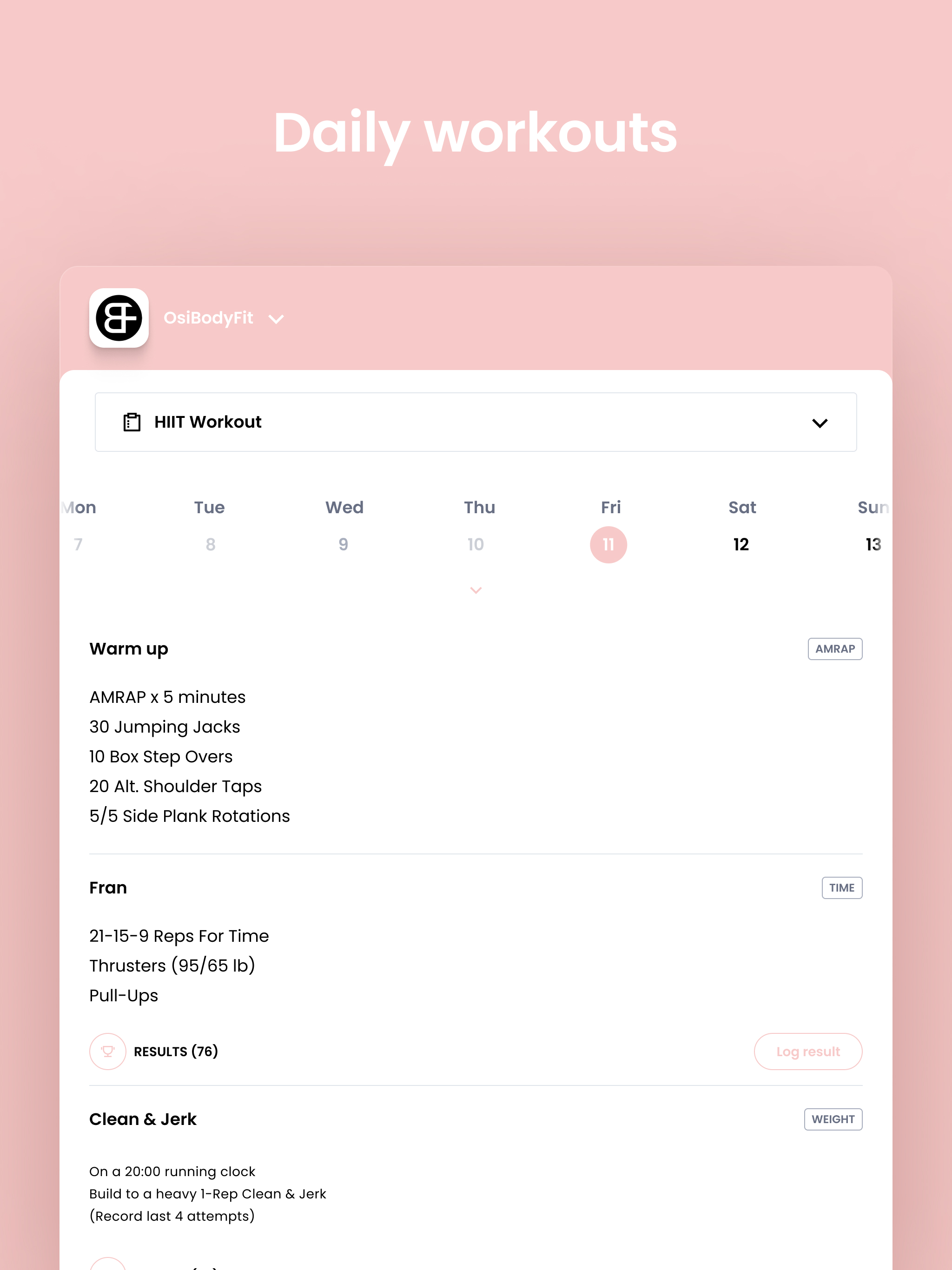 OsiBodyFit screenshot 8