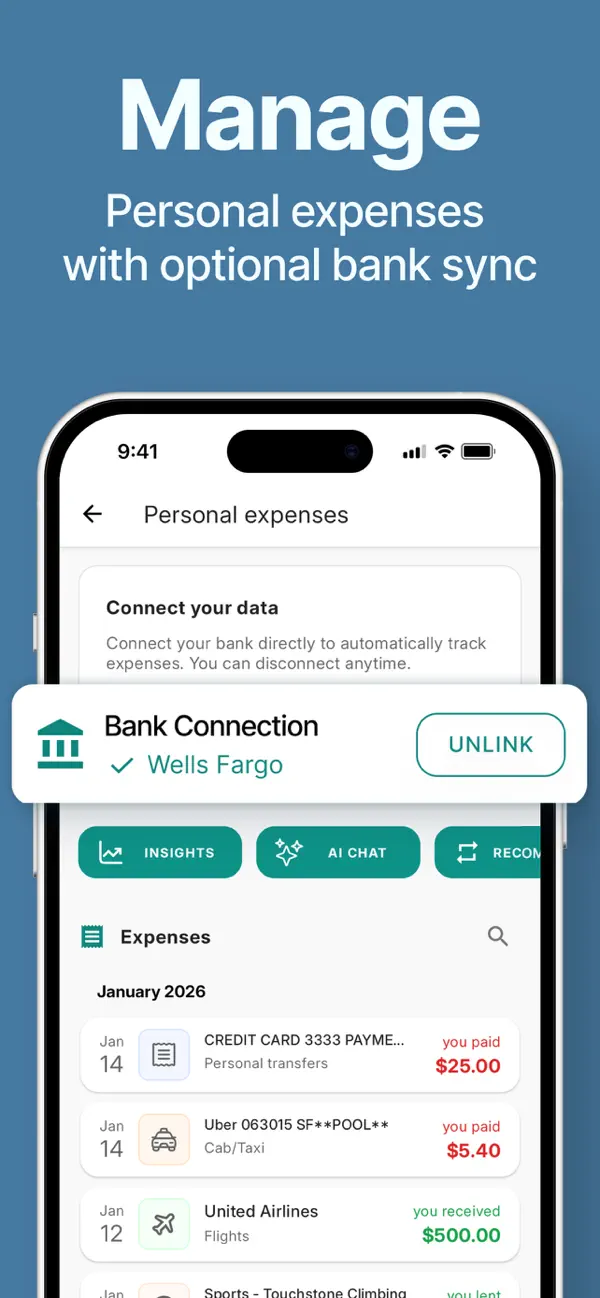 #2. Splitify - Expense Tracker (iOS) โดย: Ananth Baskar
