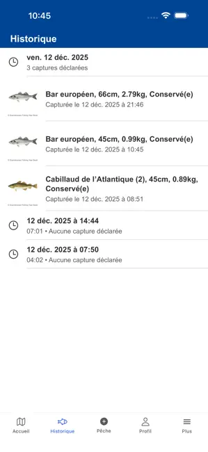 RecFishing iPhone screenshot 5