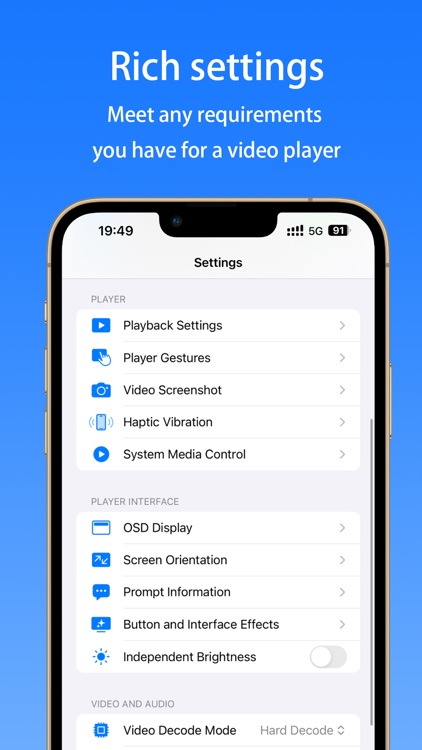 SenPlayer - Media Player screenshot-3