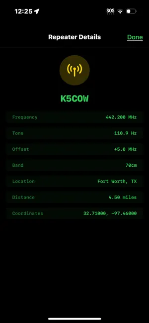 HamRadar screenshot 4