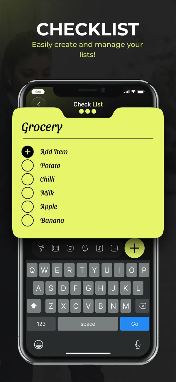 #4. Cute Sticky notes & widgets (iOS) Ved: Shams Alam