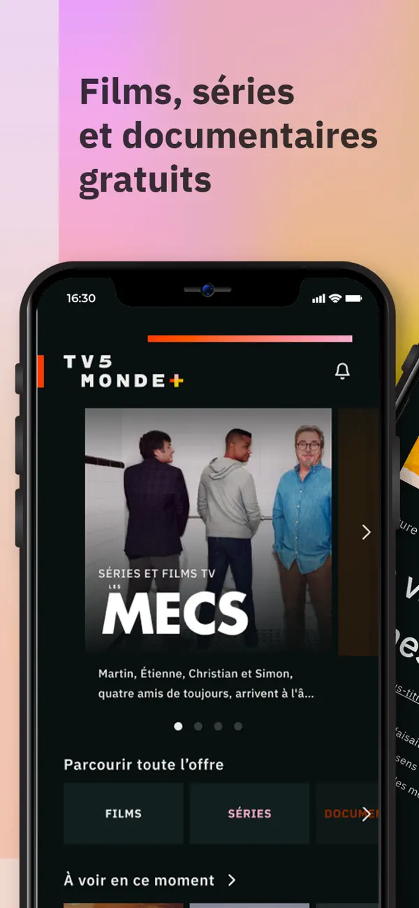 Screenshot #1 pour TV5MONDE+