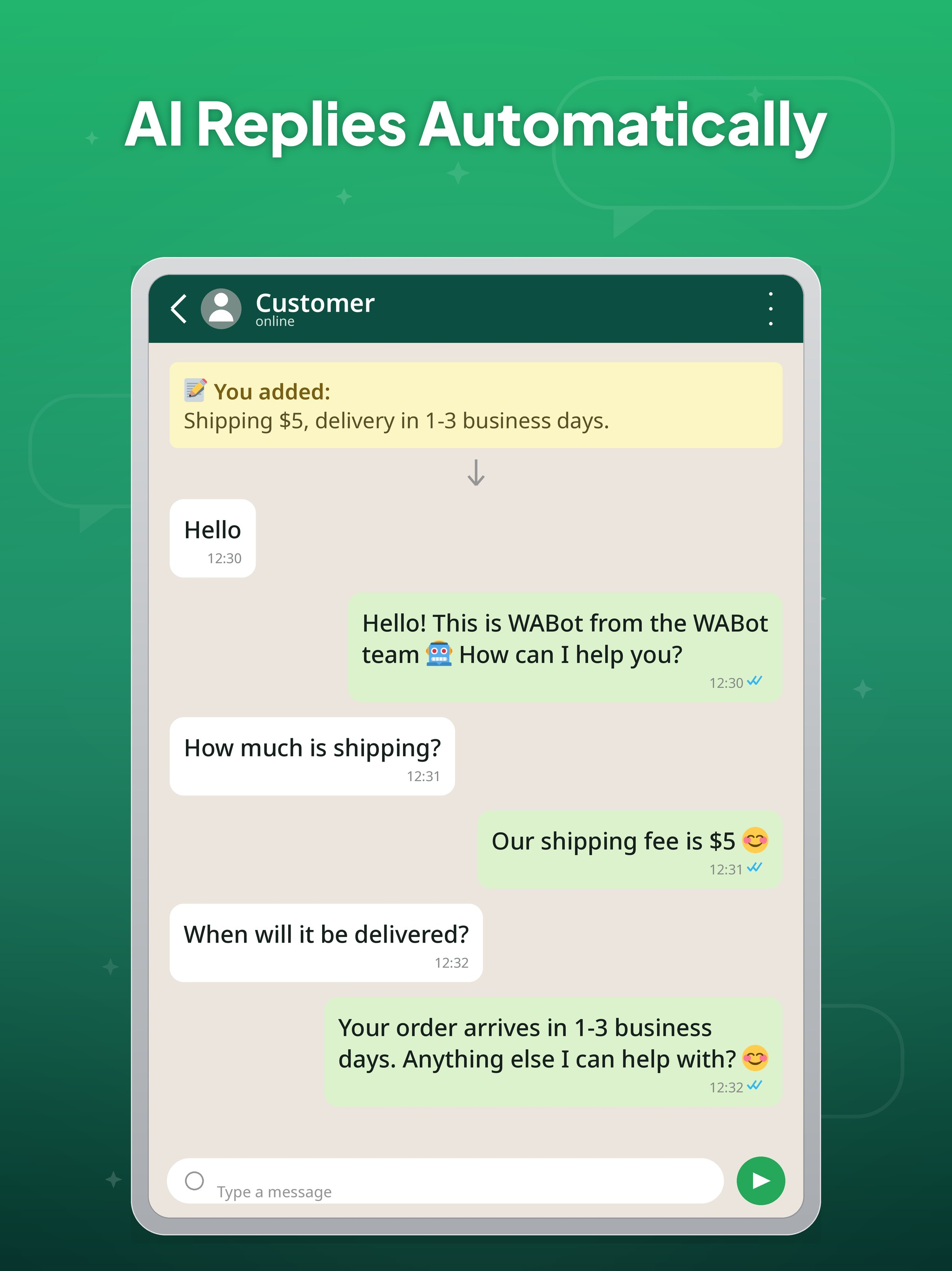 WABot AI Responder Auto Reply