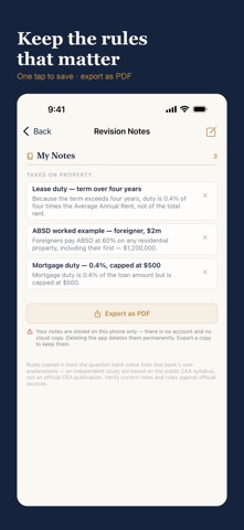 RES Exam QB screenshot 4