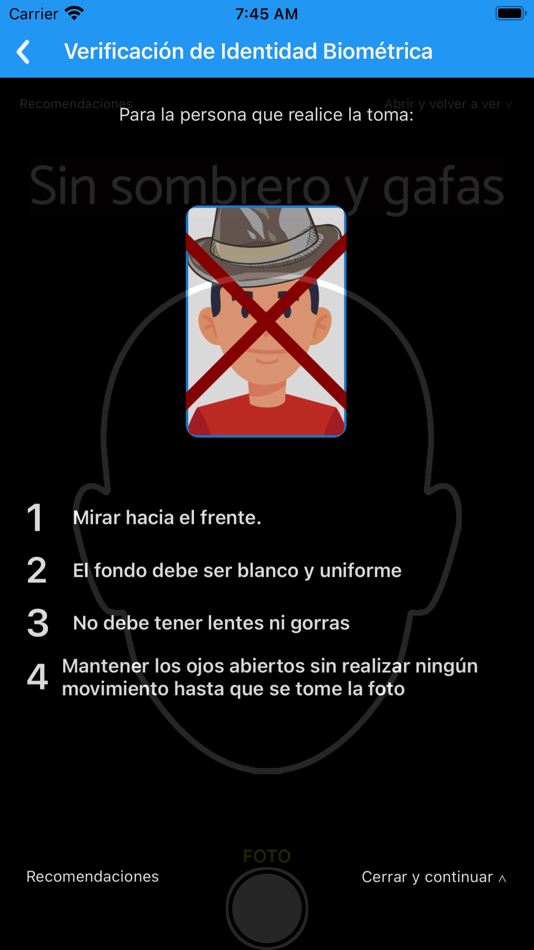 #5. DNI BioFacial (iOS) 由: Registro Nacional de Identificación y Estado Civil