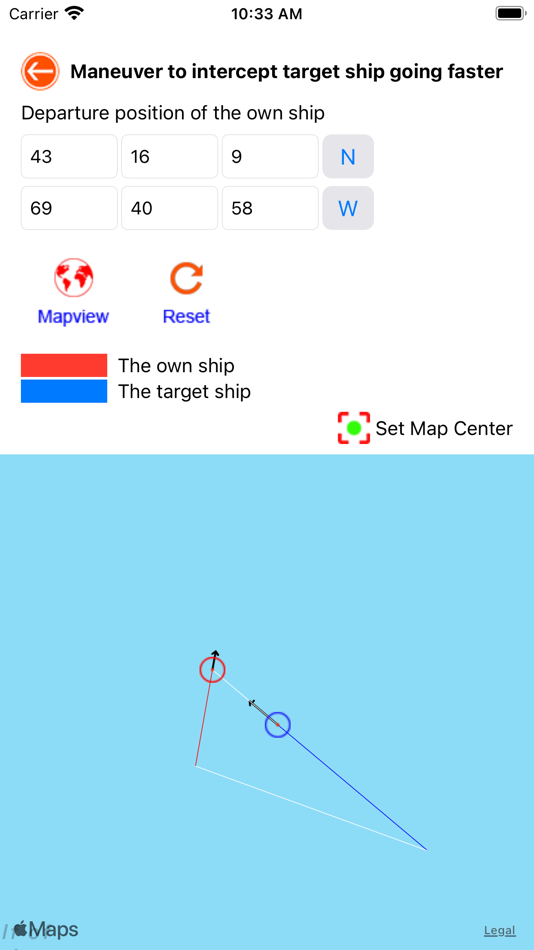 #6. Nautical Calculator Preview (iOS) Podle: The Vu Cong