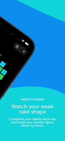 Blocksy: Habit tracker iPhone screenshot