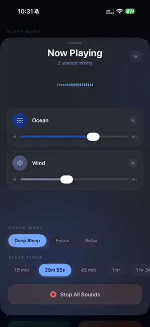 Sleep Wave: Sounds & Noise screenshot 2