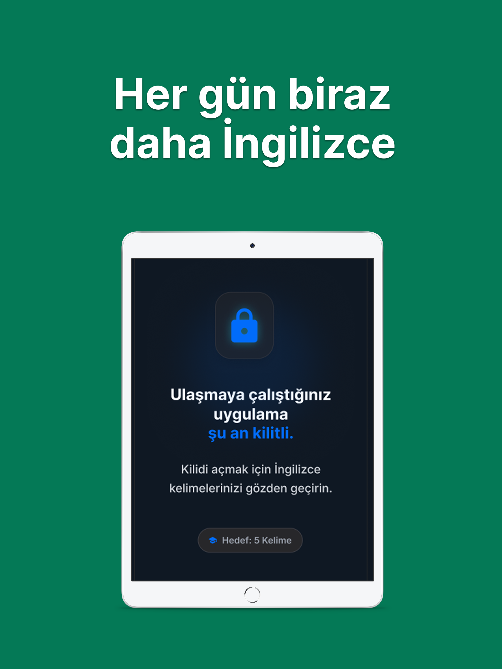 LockNLearn: Kelime Pratiği Yap