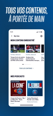 PSG Officiel iPhone screenshot 5