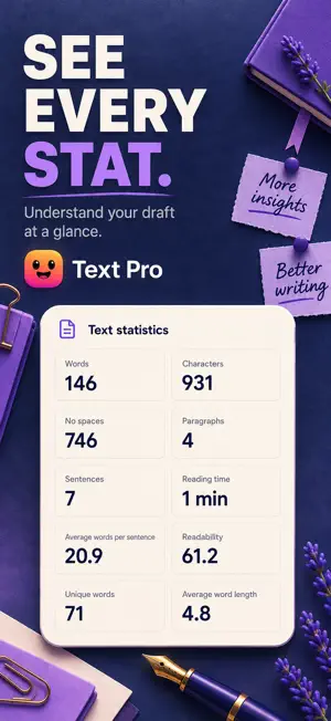 Text Pro: Word Counter screenshot 2