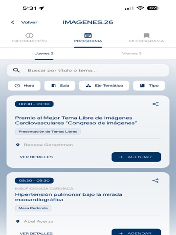 SAC - Soc. Arg. de Cardiología iPad screenshot 6