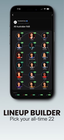Paradise Footy iPhone screenshot 4