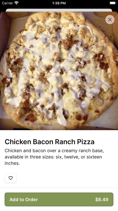 Nunzios Kitchen To Go iPhone screenshot 3 - Food & Drink app