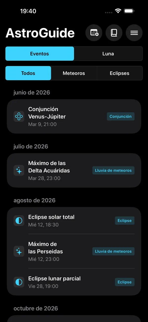 Screenshot #1 pour AstroGuide