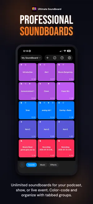 Ultimate Soundboard Pro screenshot 1