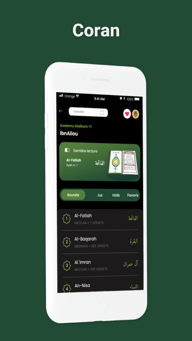Screenshot #2 pour Murid Pro: Coran Xassida Adhan