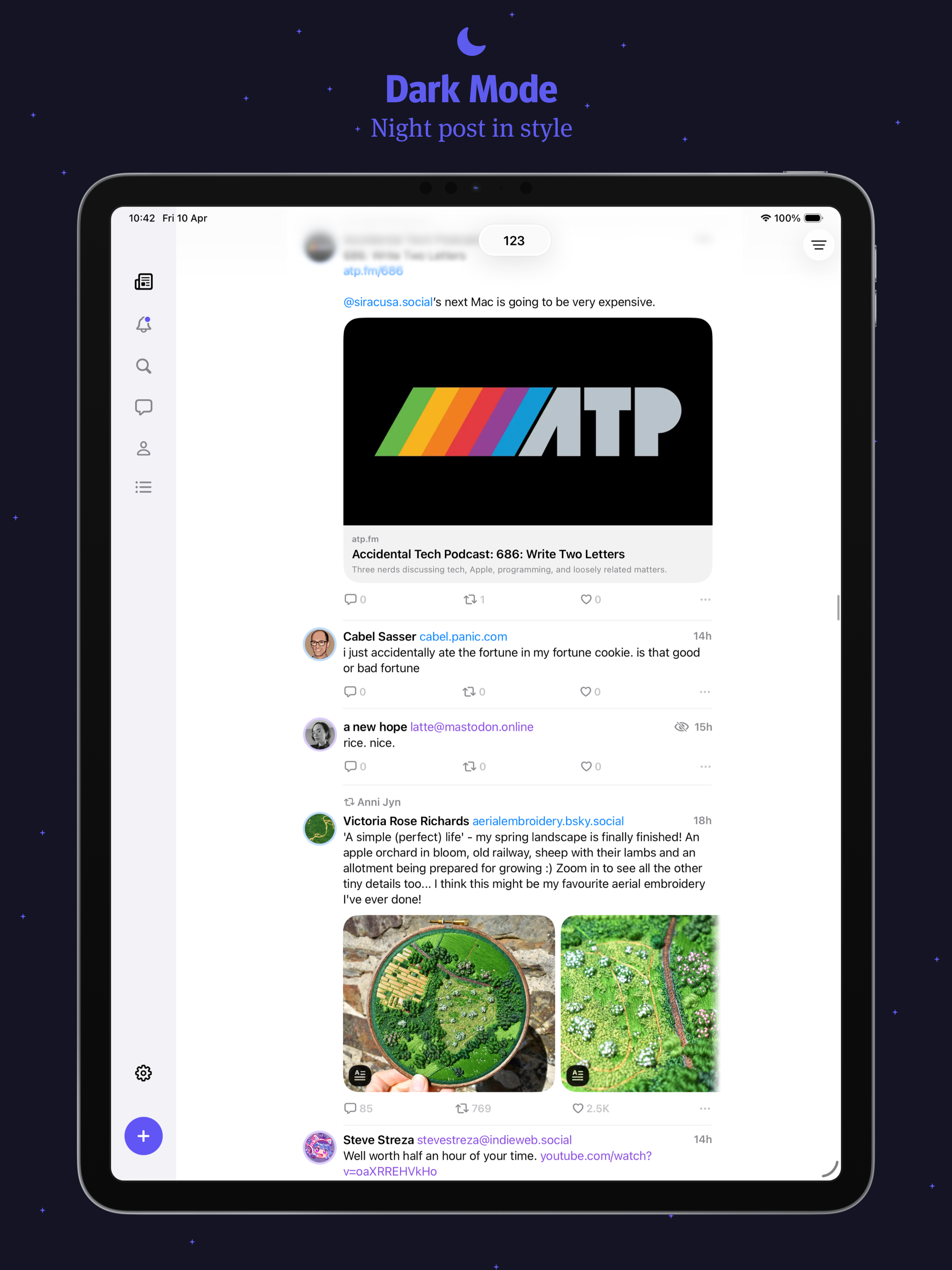 Indigo for Bluesky & Mastodon screenshot 14