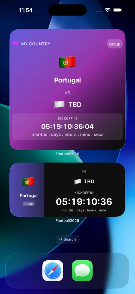 World Football 2026 Countdown - Sports App | MWM