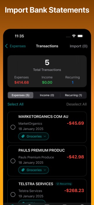 Expense Tracker: Xify Screenshot 9 of 9