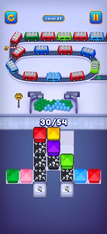 Color Bus Loop iPhone screenshot