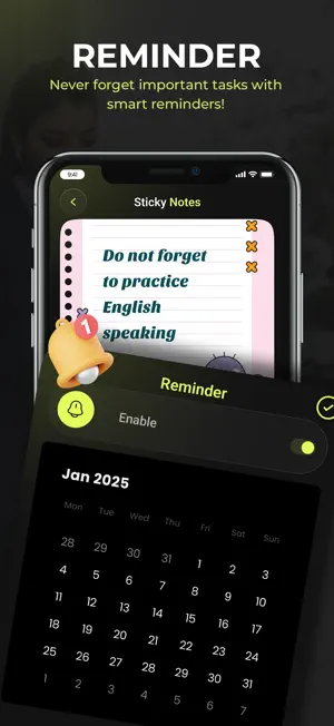 Cute Sticky notes & widgets screenshot 3