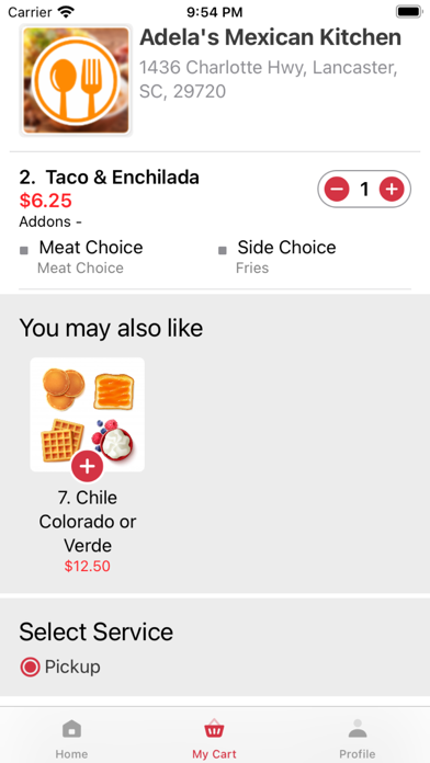 Adela's Mexican Kitchen Screenshot