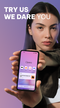 Opera: AI browser with VPN screenshot 1