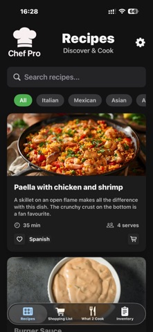 Chef Pro 4 Home Screenshot 1 of 6