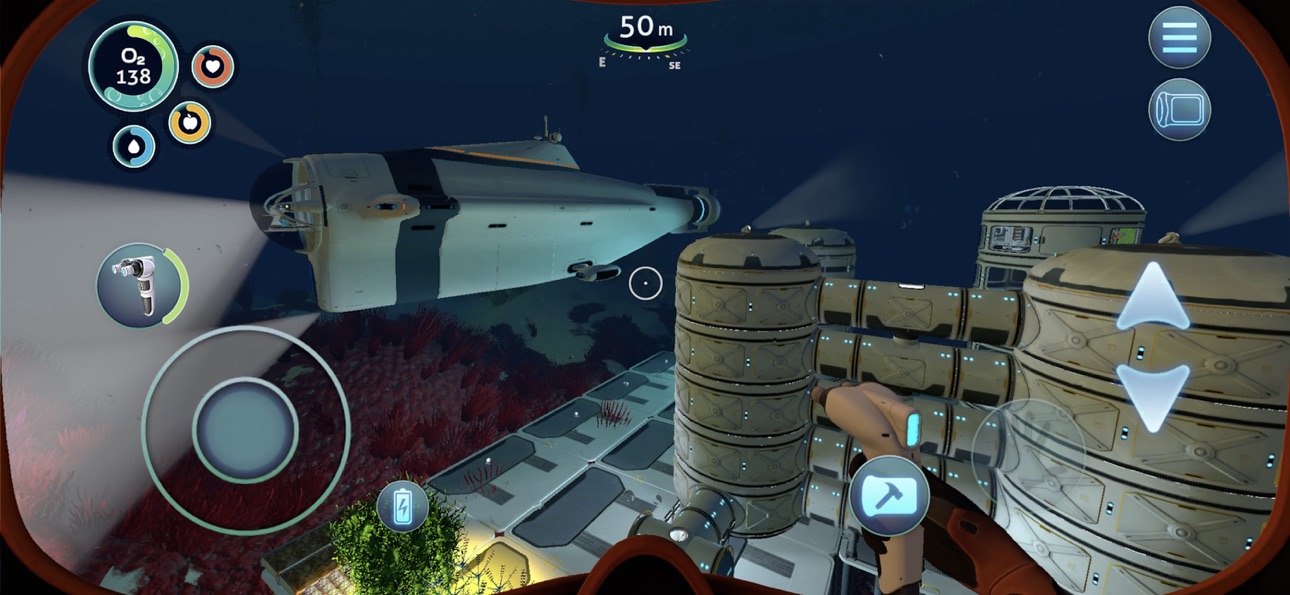 Subnautica iOS Mod IPA screenshot 5 - iOS game interface