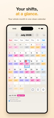 Ichimoku: Shift Planner Screenshot 1 of 5