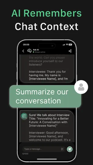 Screenshot von KI Chat: KI Chatbot Deutsch auf dem iPhone 10