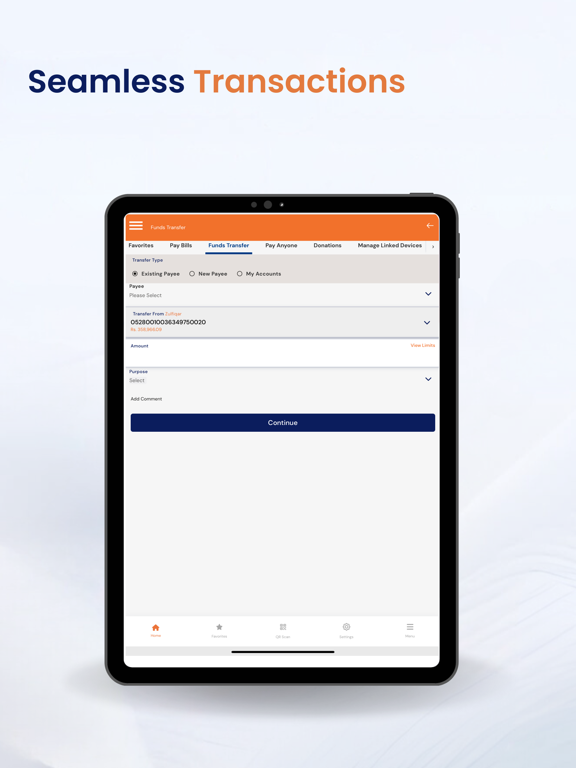 myABL iPad screenshot 3 - Finance app