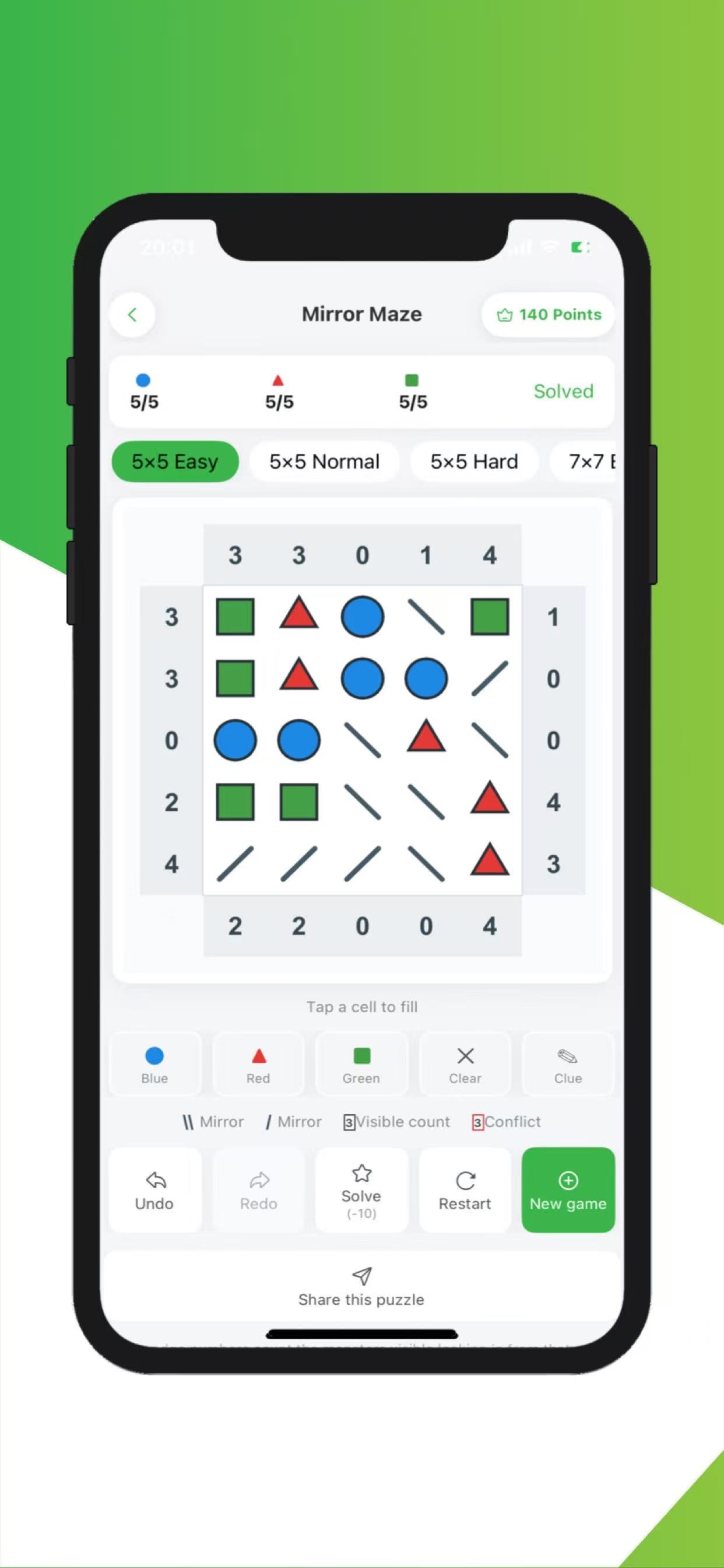 Screenshot 7 of Zero Puzzles