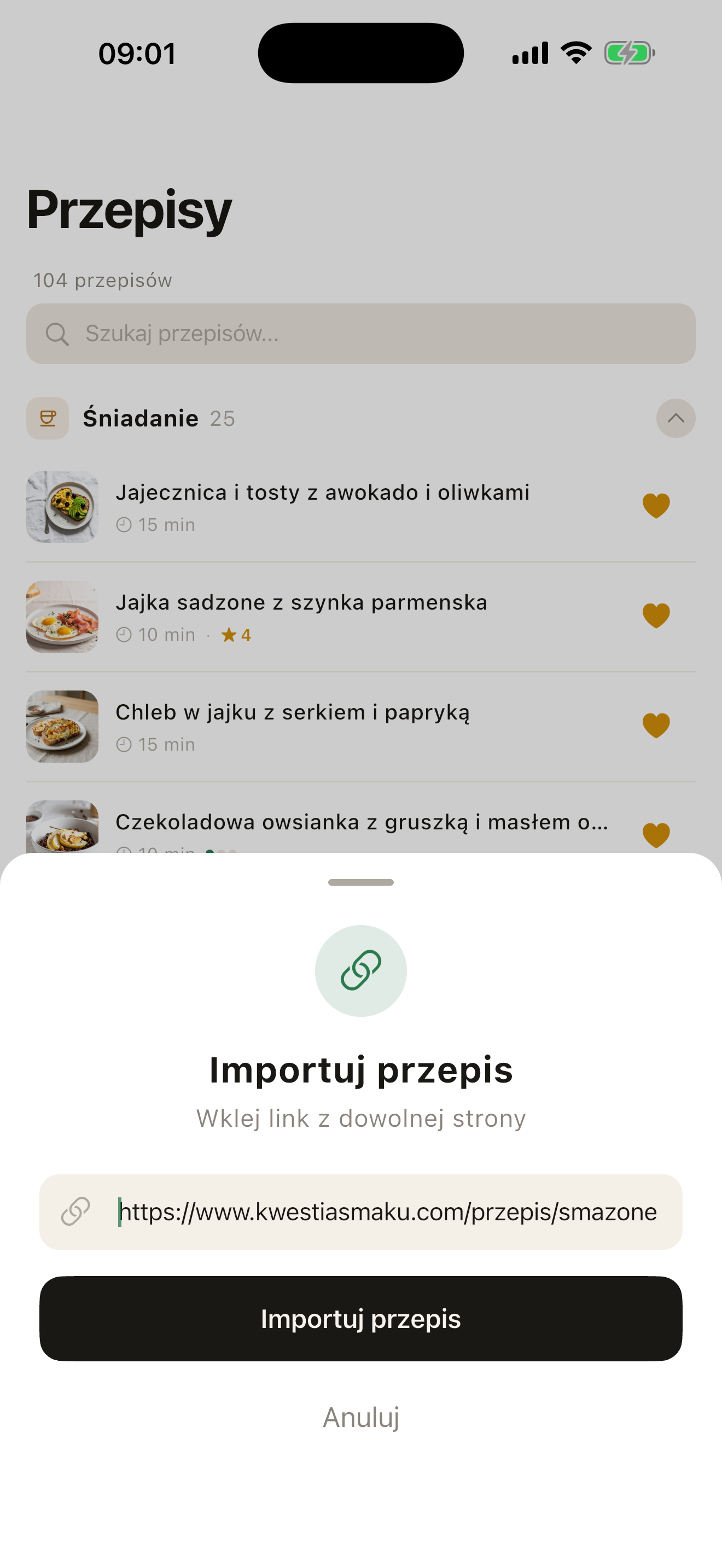 Kookie – planer posiłków screenshot 4