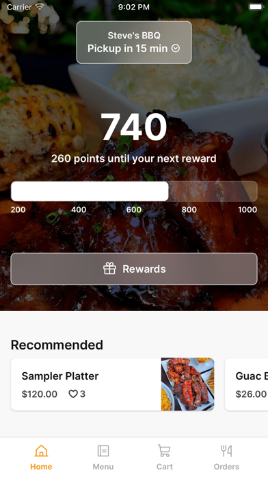 Steve's BBQ Screenshot