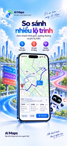 AI Maps iPhone screenshot 2