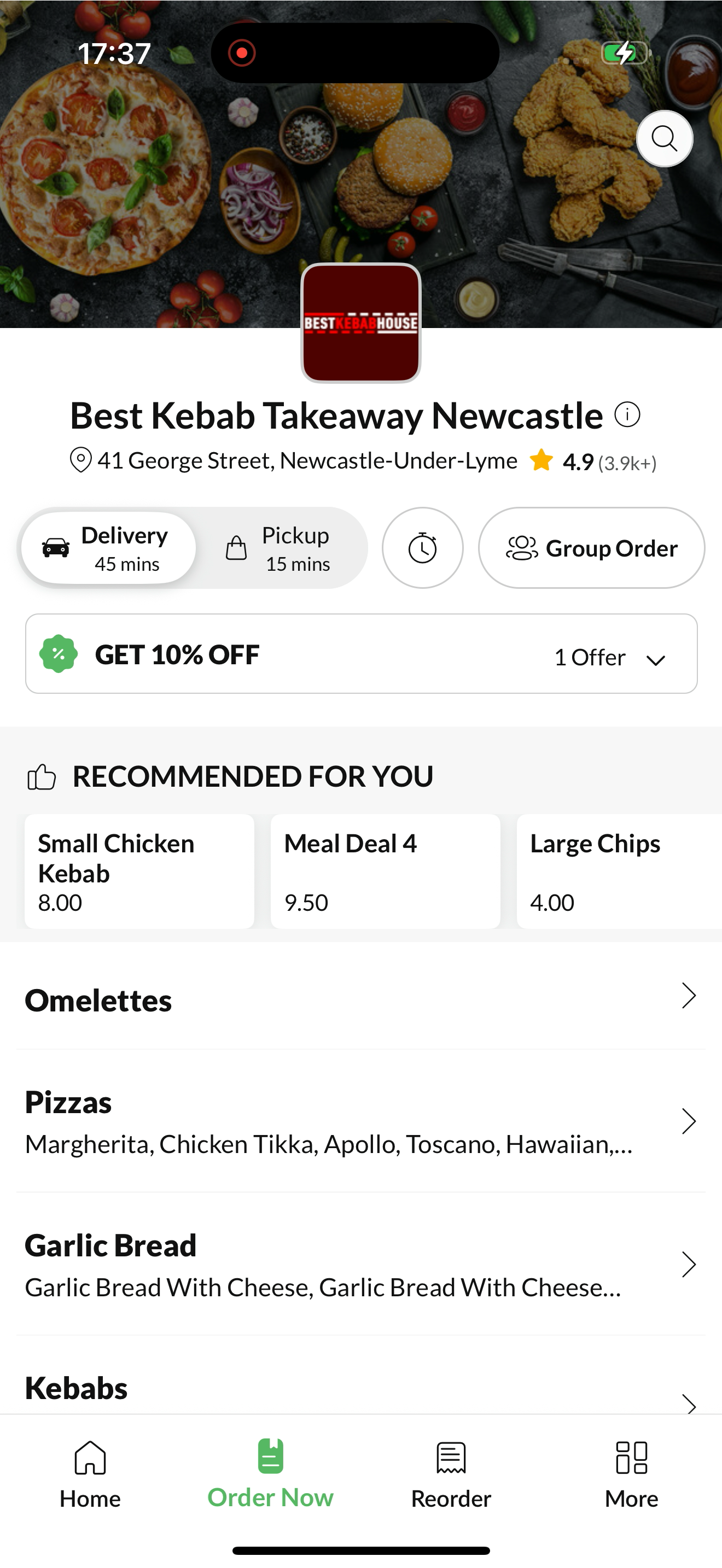Best Kebab Takeaway Newcastle screenshot 2