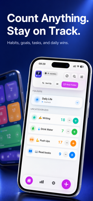 Tally Counter App Tap Count + Screenshot 1 of 5