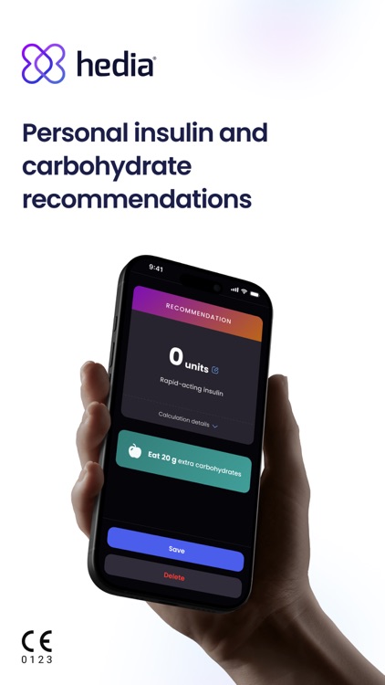 Hedia Diabetes Assistant screenshot-0