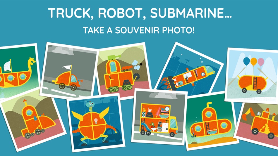 #5. Pango Imaginary Car for Kids (iOS) Által: Studio Pango