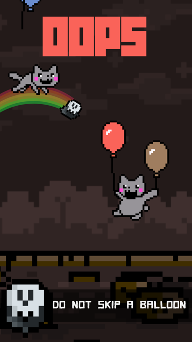 Break the Balloon: ghost & cat Screenshot