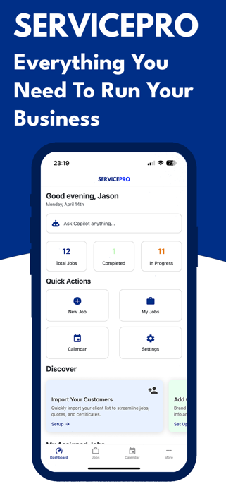 ServicePro - Jobs & Forms Tool Screenshot 1 of 10