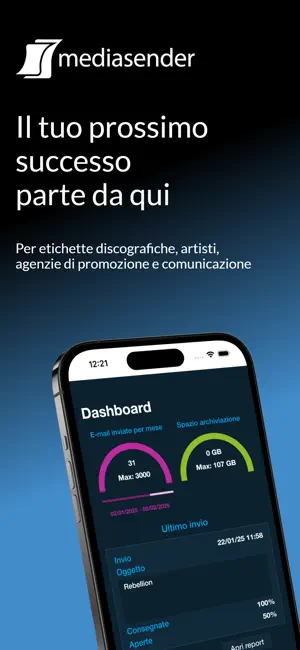Mediasender screenshot 1