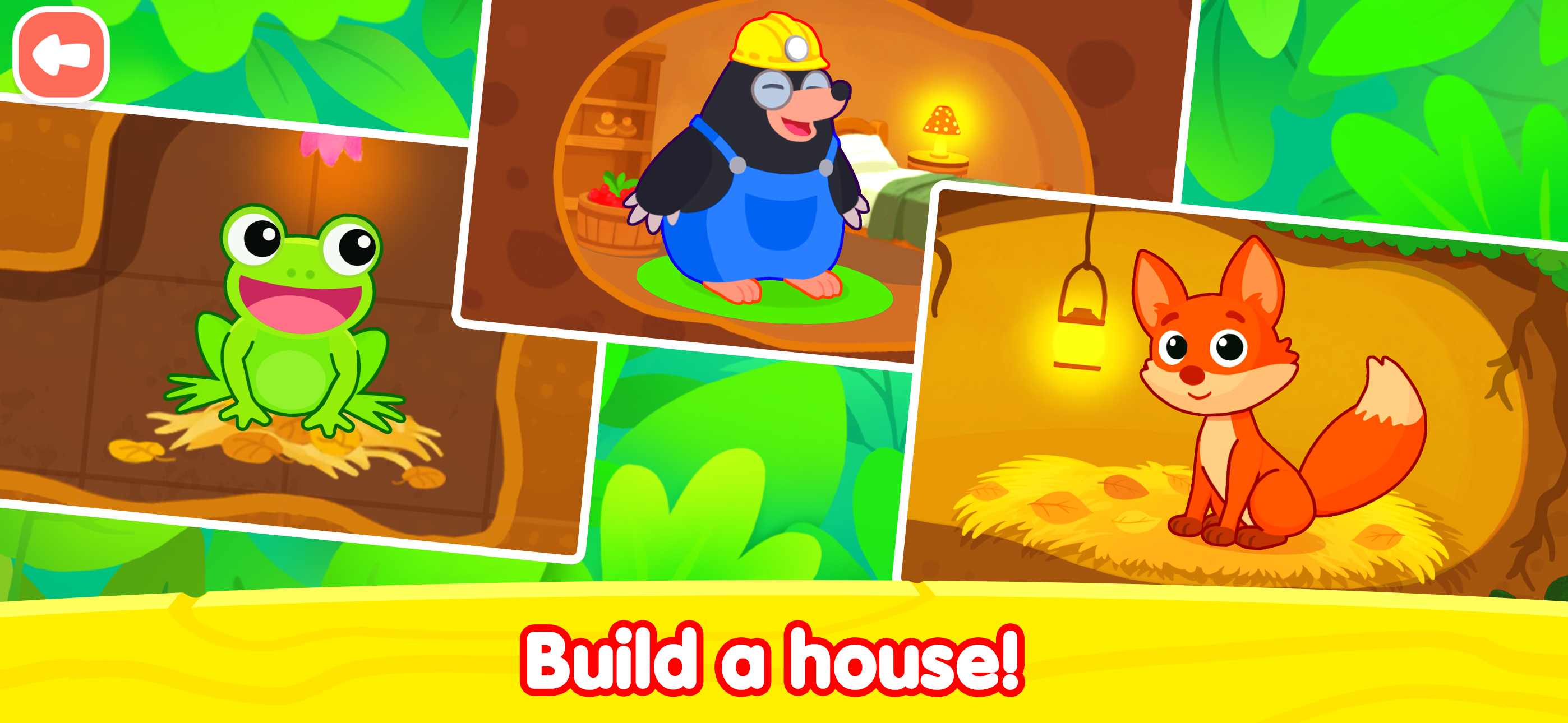 Forest animal Fun nature games screenshot 3